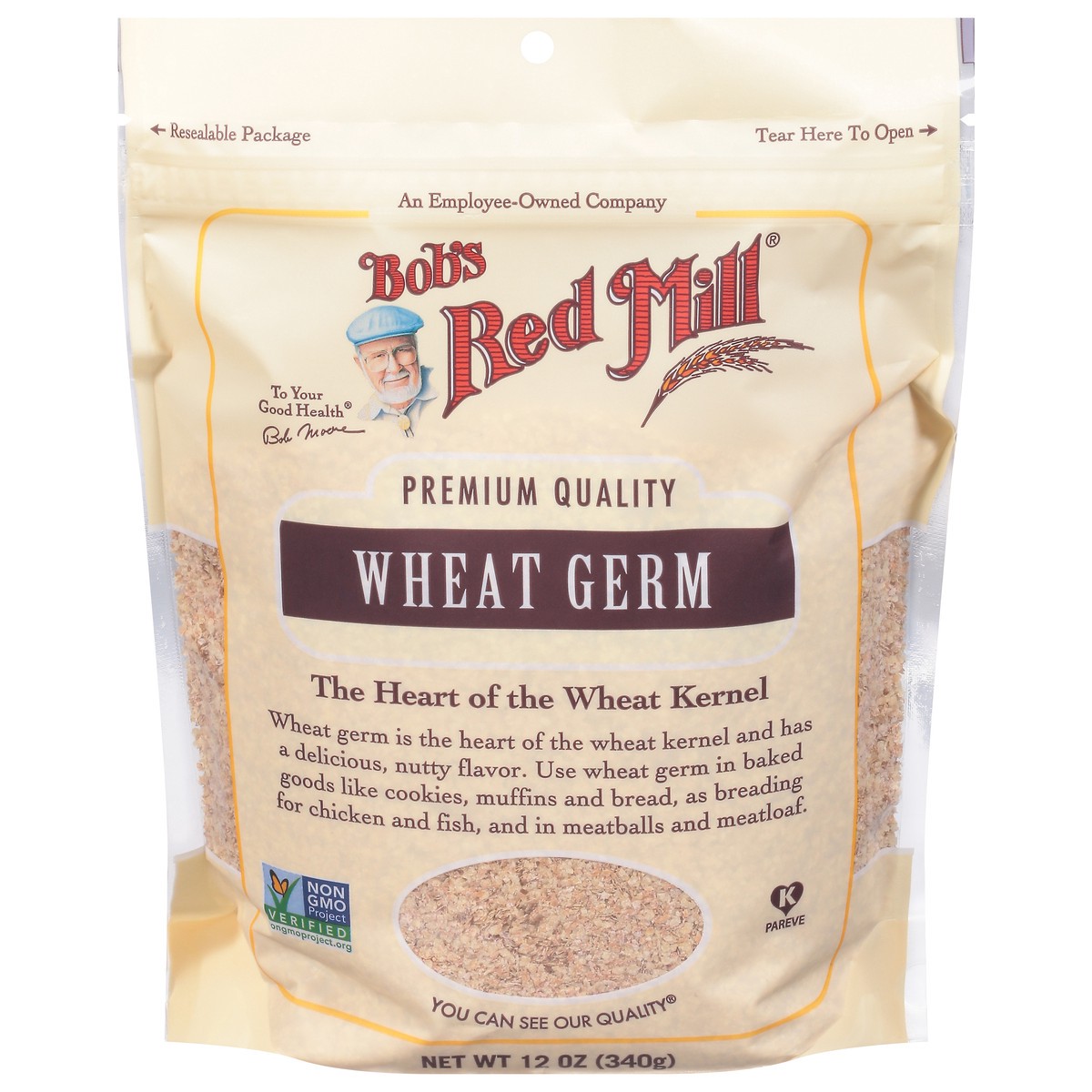 slide 9 of 11, Bob's Red Mill Wheat Germ, 12 oz