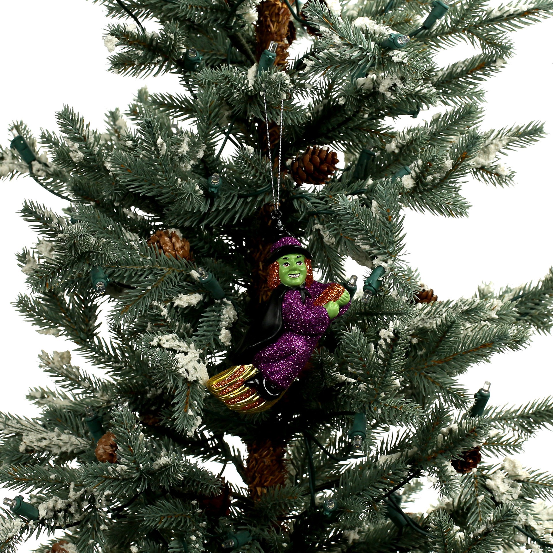 slide 3 of 3, 5" Witch Ornament By Ashland, 5 in