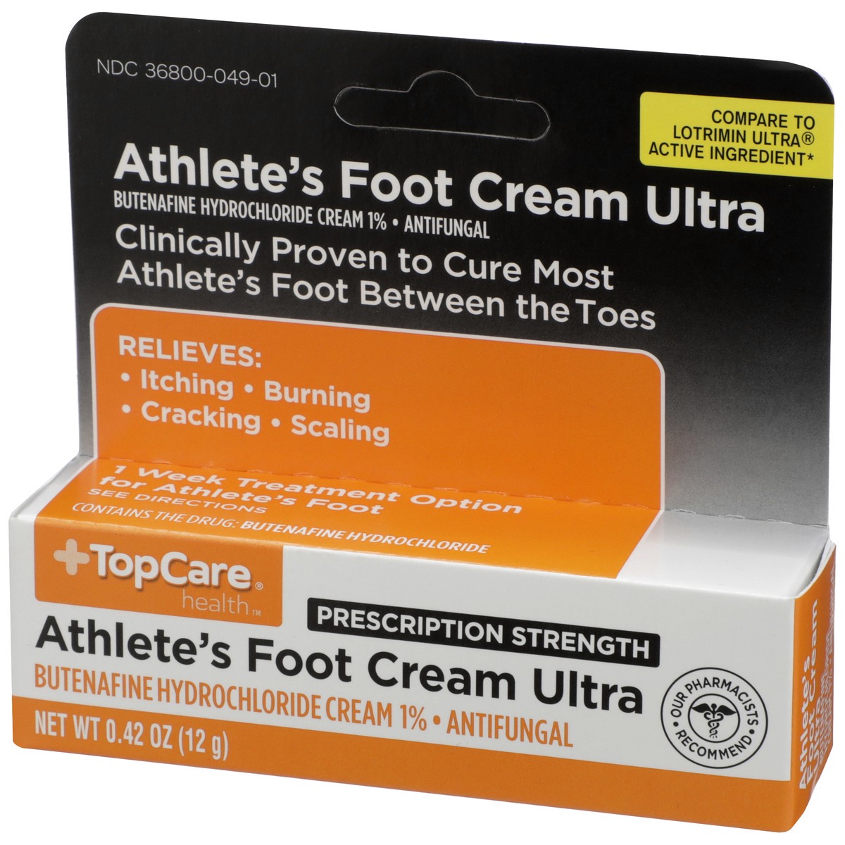 slide 2 of 11, Athletes Foot Crm Ultra Butenafine 1%, 0.42 oz