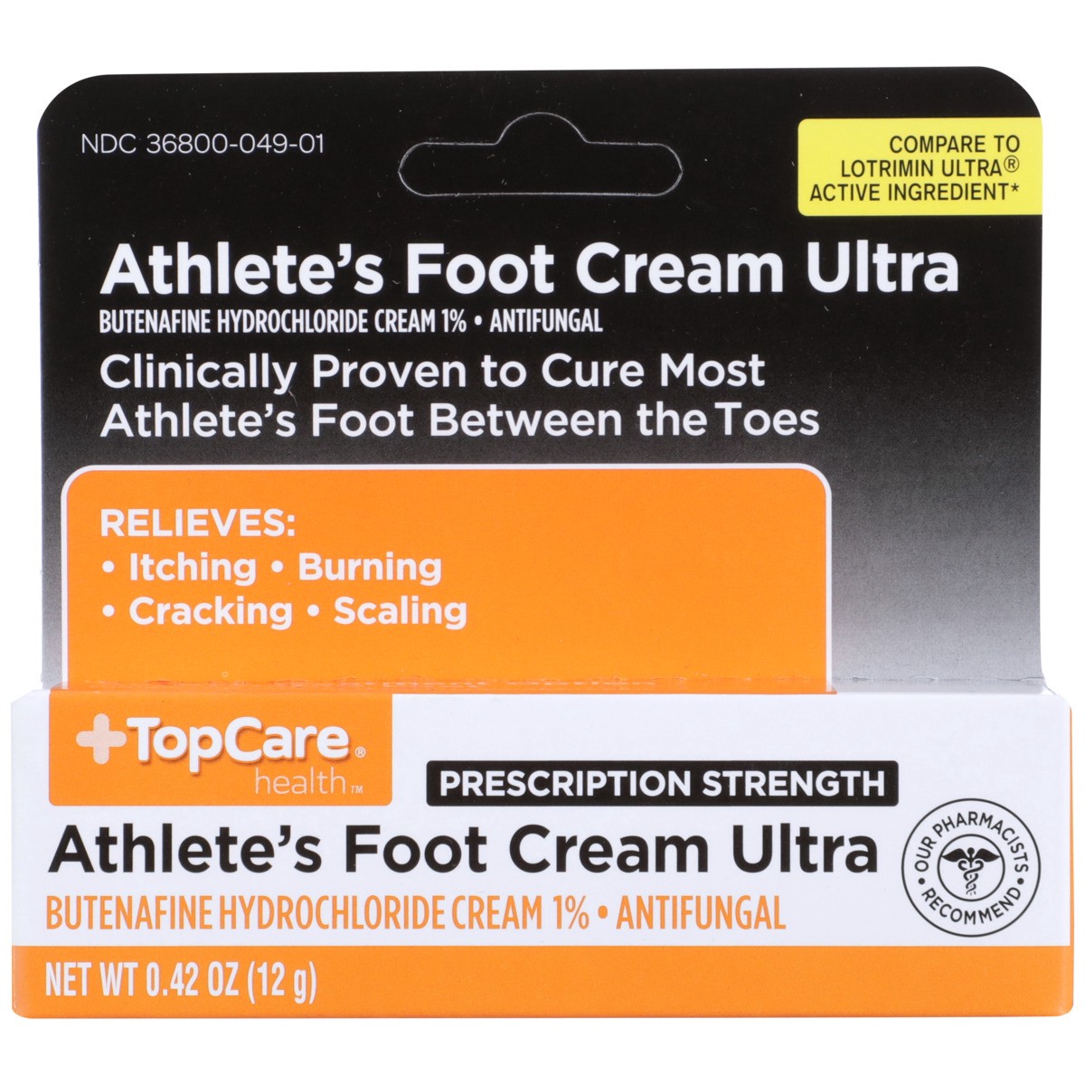 slide 3 of 11, Athletes Foot Crm Ultra Butenafine 1%, 0.42 oz