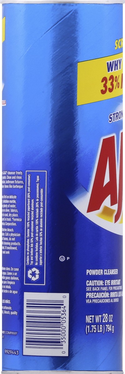 slide 3 of 6, Ajax Powder Cleanser with Bleach - 28 ounce, 28 oz