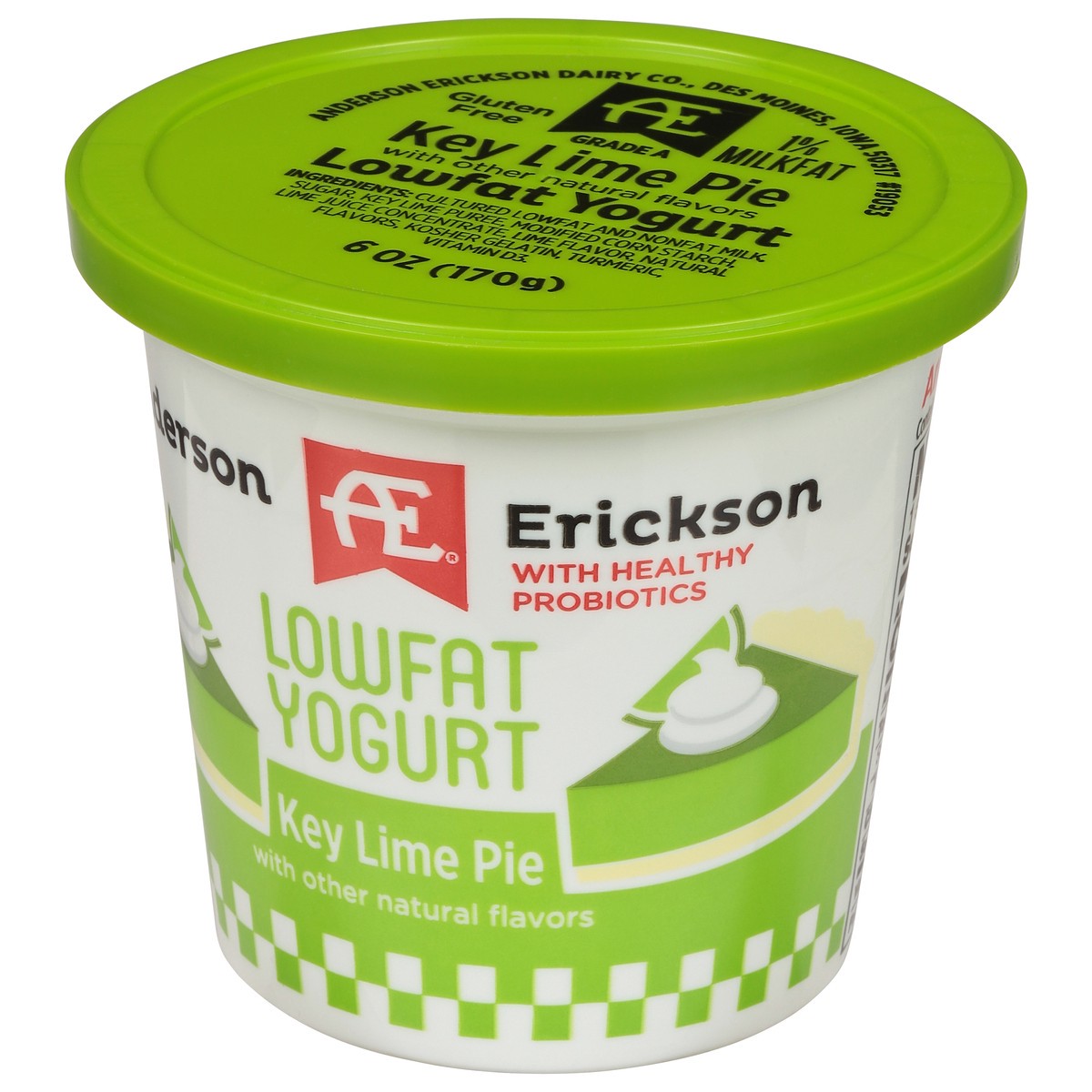 slide 8 of 9, Anderson Erickson Dairy Lowfat Key Lime Pie Yogurt 6 oz, 6 oz