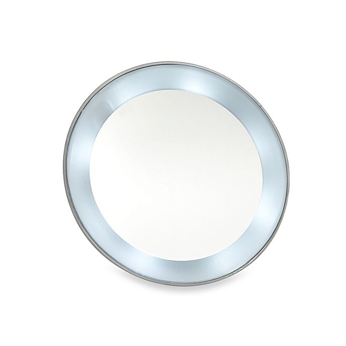 slide 1 of 4, Zadro Next Generation LED Lighted 15X Spot Mirror with Suction Cups, 1 ct