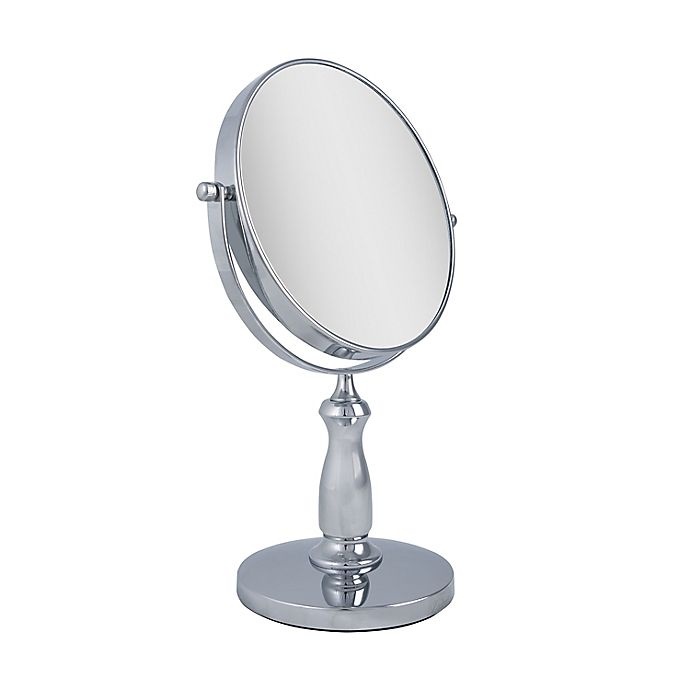 slide 2 of 10, Zadro 8X/1X Magnifying Dual-Sided Vanity - Chrome, 1 ct