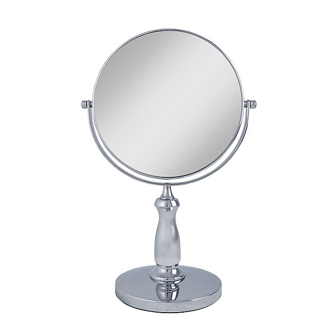 slide 1 of 10, Zadro 8X/1X Magnifying Dual-Sided Vanity - Chrome, 1 ct