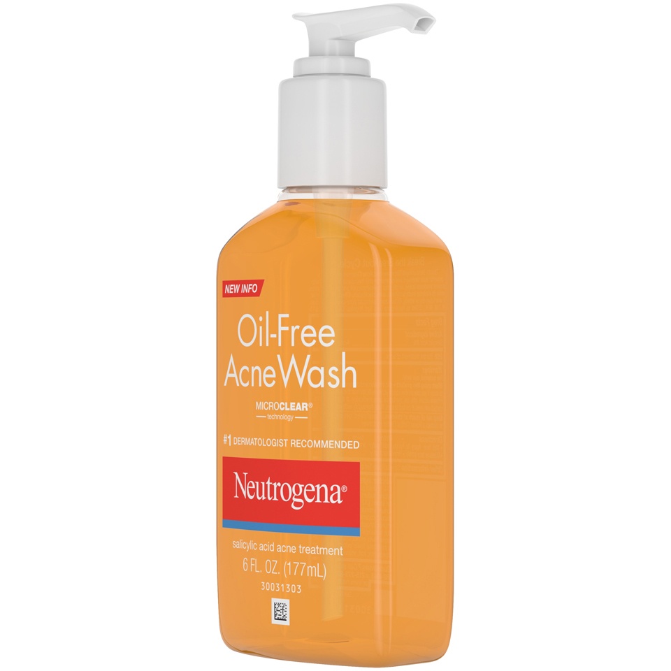 Neutrogena Oil Free Salicylic Acid Acne Fighting Face Wash Fl Oz Fl Oz Shipt