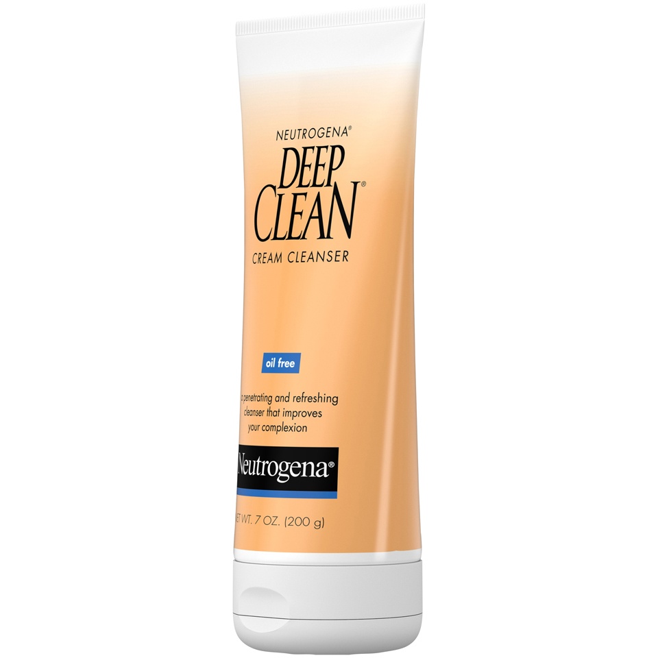 slide 5 of 6, Neutrogena Deep Clean Cream Cleanser- 7 fl oz, 7 fl oz