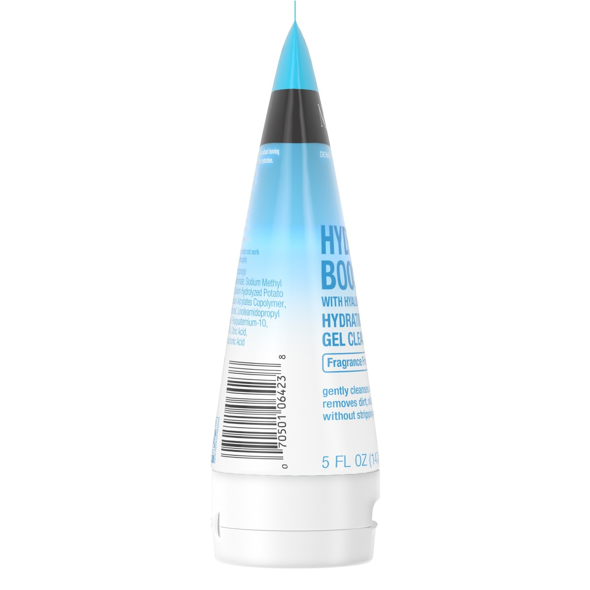 slide 4 of 6, Neutrogena Hydro Boost Fragrance Free Foaming Face Wash, 5 fl. oz, 5 fl oz