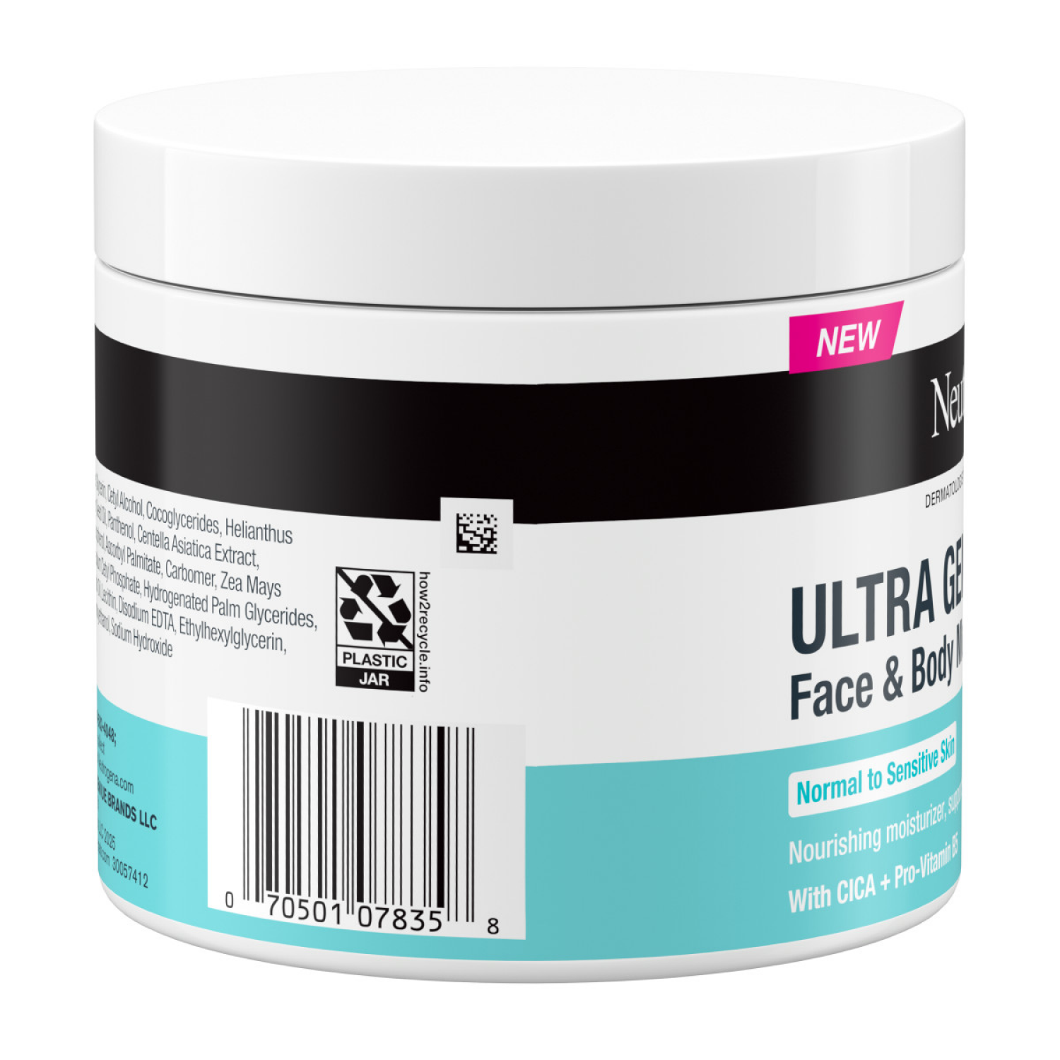slide 2 of 6, Neutrogena Ultra Gentle Face & Body Daily Moisturizing Cream, 11 Oz, 11 oz
