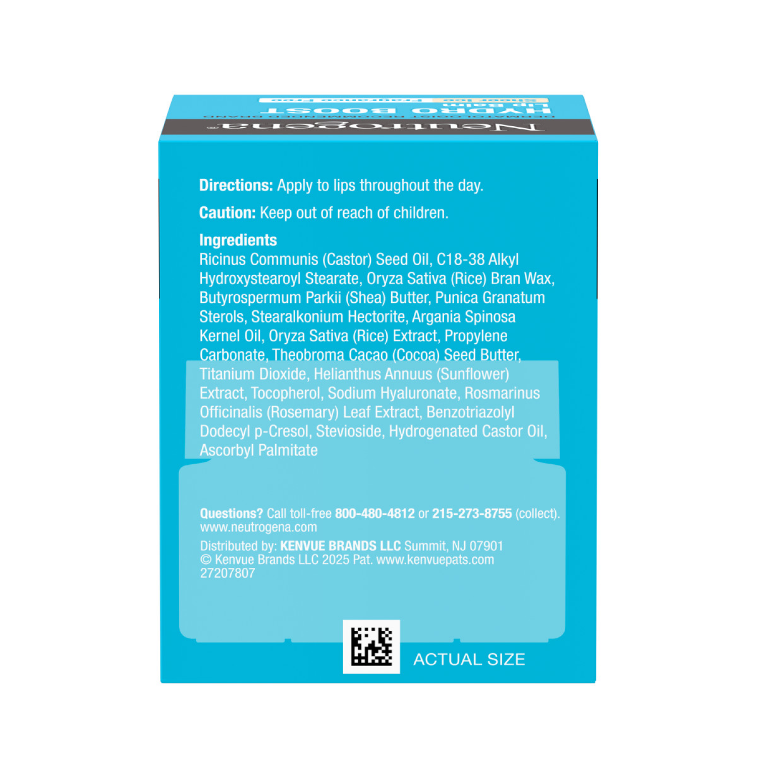 slide 6 of 8, Neutrogena Hydro Boost Hyaluronic Acid Lip Balm, Sheer Ice, Fragrance Free, 0.5 Oz, 0.5 oz