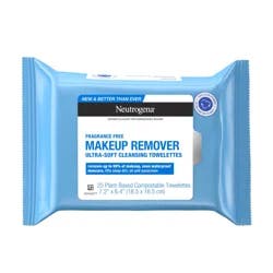 Neutrogena Facial Cleansing Wipes, Wipes, Fragrance-Free, All Skin Types