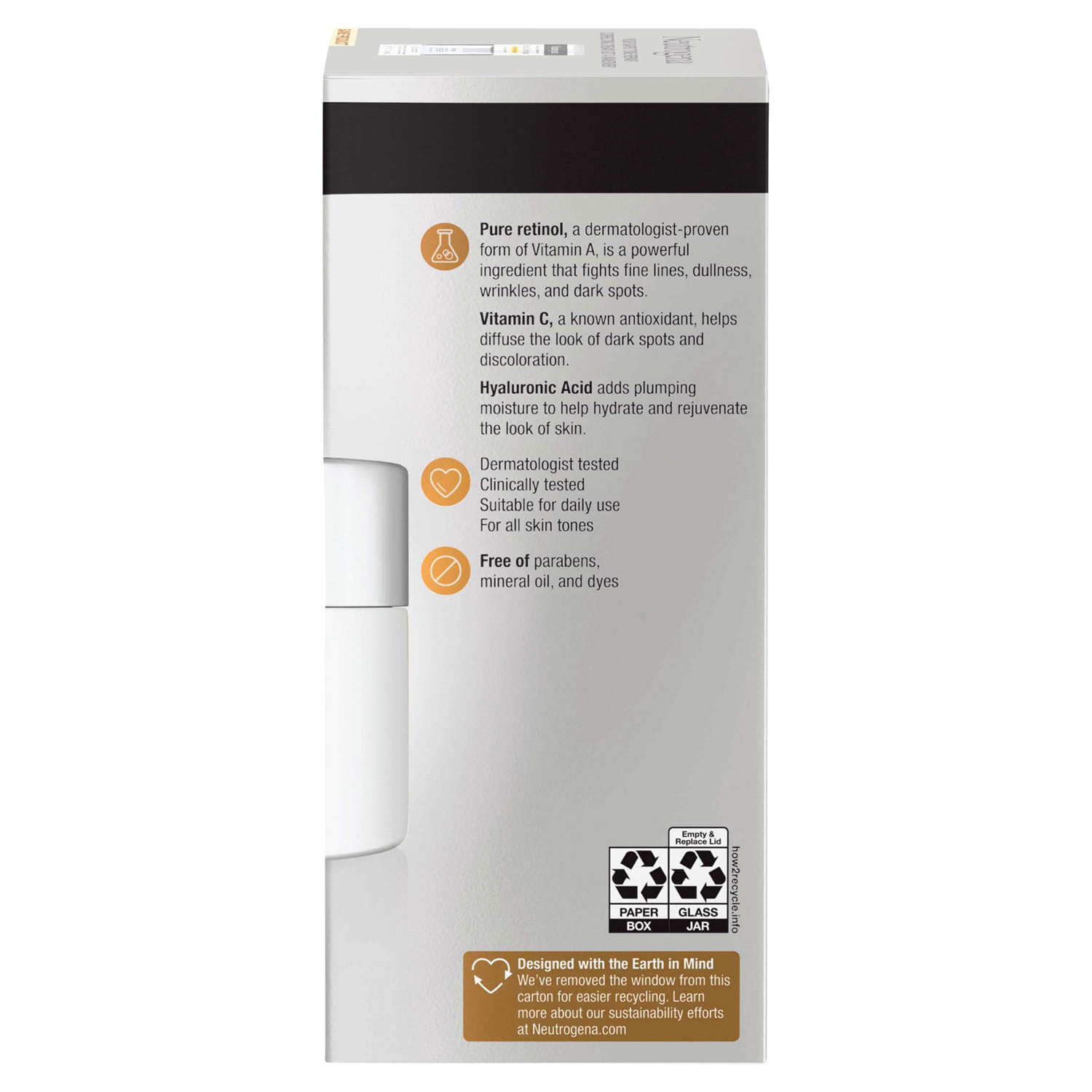 slide 3 of 5, Neutrogena Rapid Tone Repair Retinol + Vitamin C Correcting Cream, 1.7 Oz, 1.7 oz