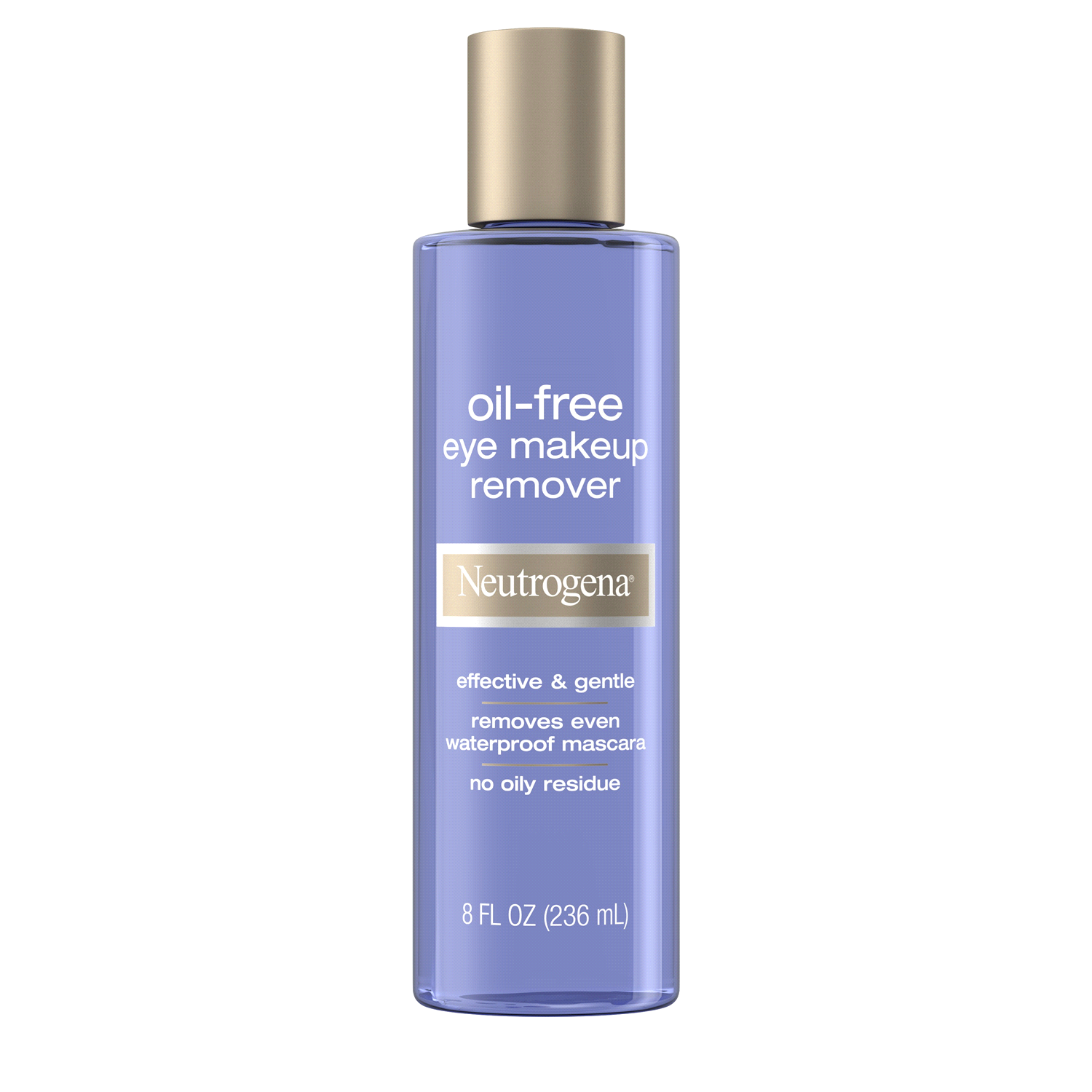 slide 1 of 4, Neutrogena Oil-Free Eye Makeup Remover 8 fl oz, 8 fl oz