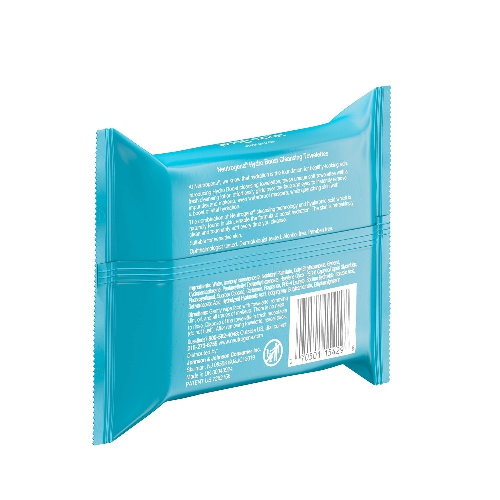 slide 6 of 10, Neutrogena Hydroboost Cleansing Wipes - 25ct, 25 ct