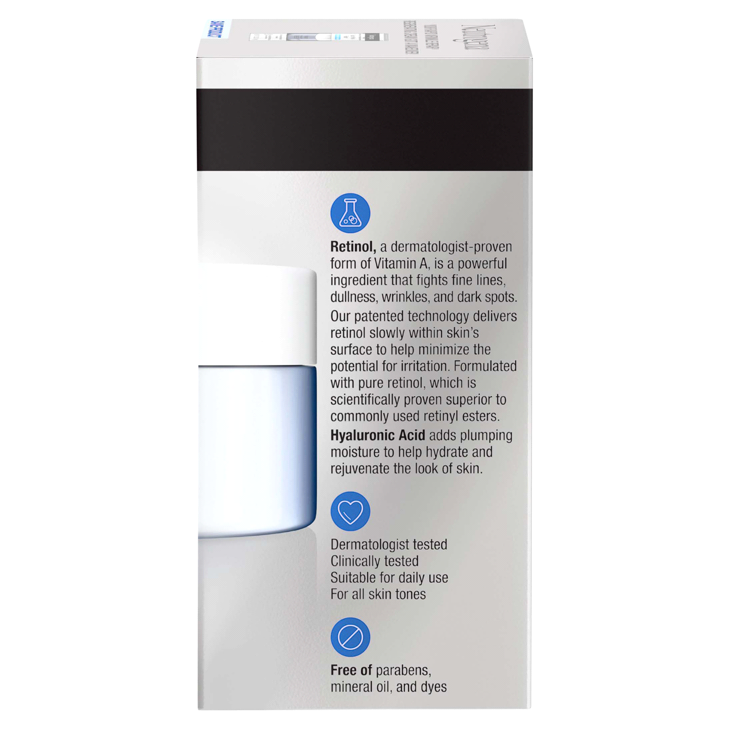 slide 3 of 5, Neutrogena Rapid Wrinkle Repair Retinol Regenerating Cream, 0.5 Oz Mini, 0.50 oz