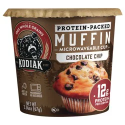 Kodiak Cakes Muffin Power Cup, Chocolate Chip, 2.36 oz