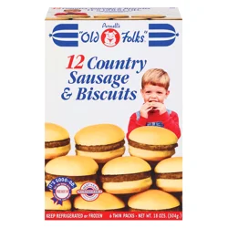 Purnell's "Old Folks" Old Folks Saus & Biscuits