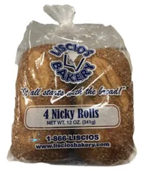 Seeded Nicky Rolls 4pk - 14.39 Oz