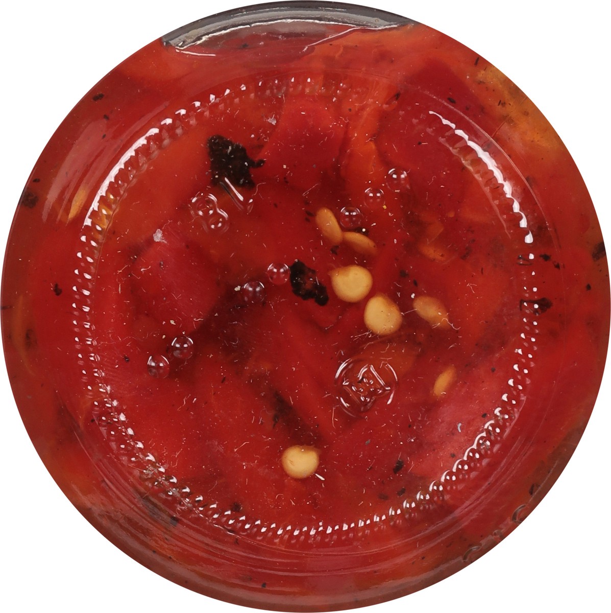 slide 5 of 9, Celorrio Sweet Red Peppers Strips with Garlic 10.2 oz, 12 oz