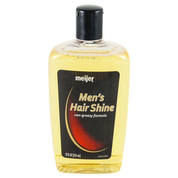 slide 1 of 1, Meijer Greaseless Hair Tonic, 12 oz