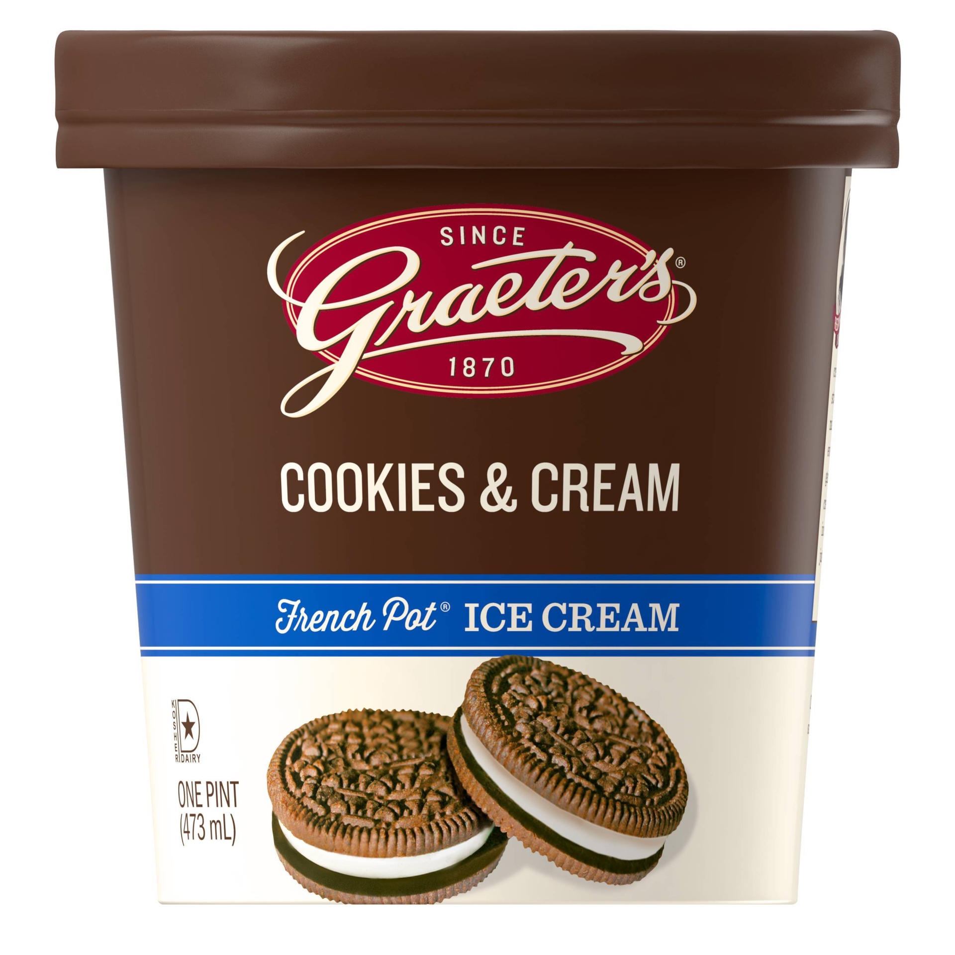 Graeter's Cookies & Cream Ice Cream 16oz 16 oz Shipt
