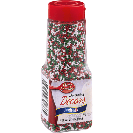 slide 2 of 9, Betty Crocker Sprinkles Jingle Mix Nonpareils, 2.1 oz