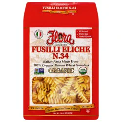 Flora Organic Fusilli 16 oz