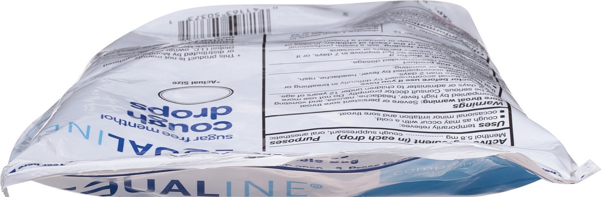 slide 7 of 12, Equaline Sugar Free Menthol Flavor Cough Drops 140 ea, 140 ct
