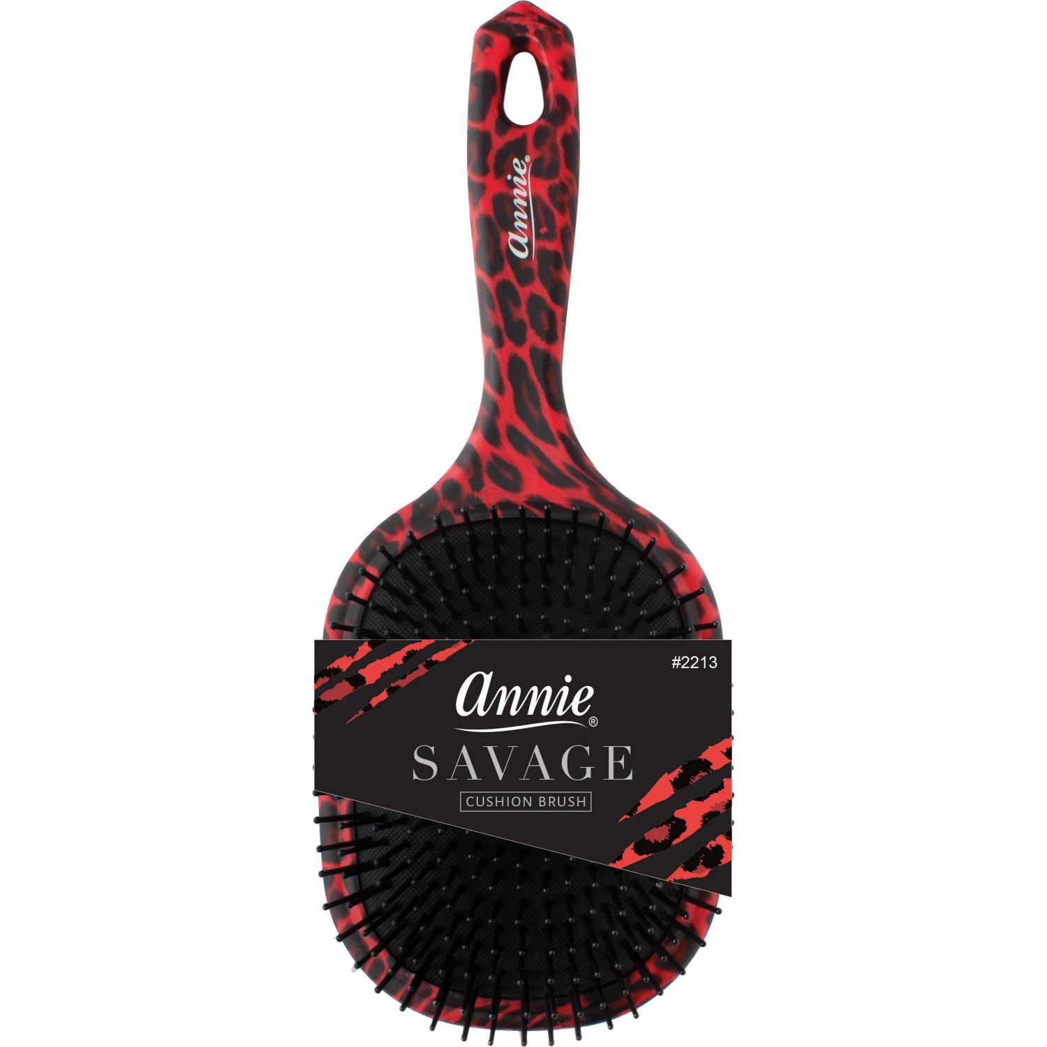 slide 4 of 8, ANNIE INTERNATIONAL Animal Paddle Brush Jumbo Asst, 1 ct