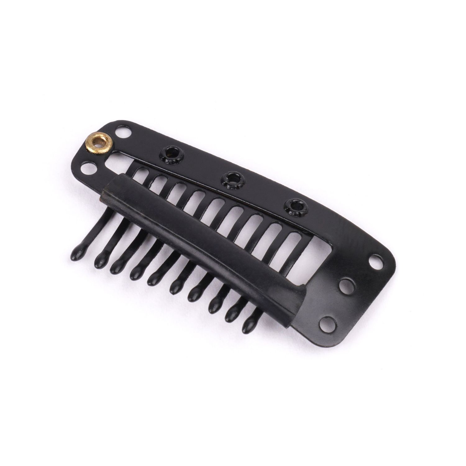 slide 2 of 2, ANNIE INTERNATIONAL Wig Clips L 12Ct Black, 12 ct