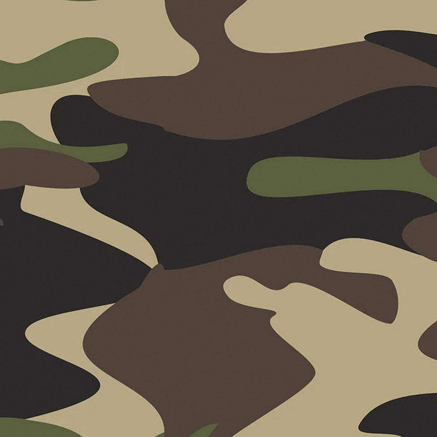 slide 7 of 8, Annie Broadus Collection Headwrap Scarf, Camo, 36 In. X 36 In., 36 in