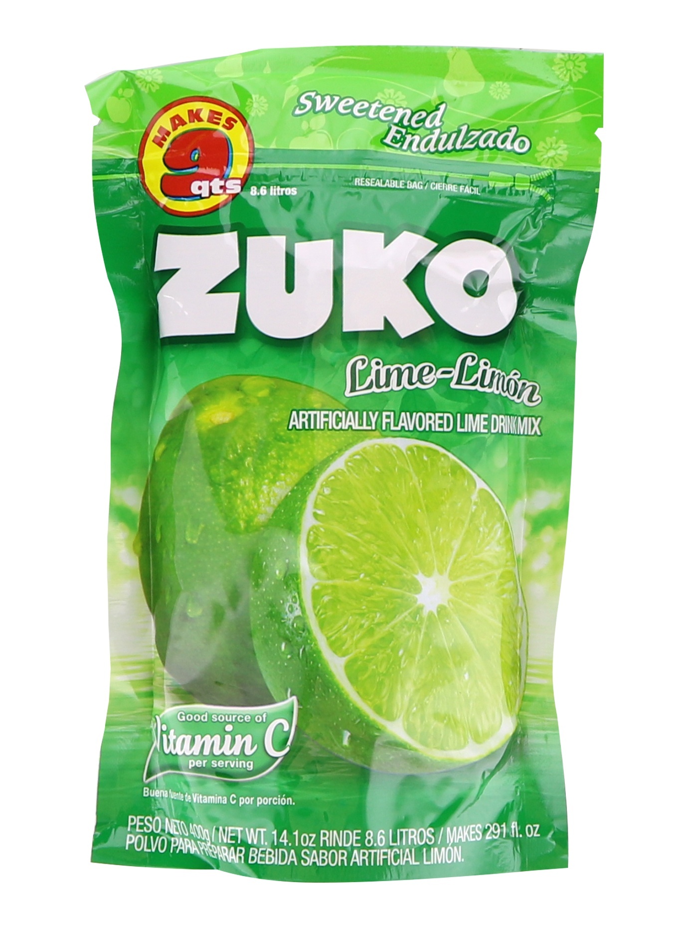 slide 1 of 1, Zuko Cantaloupe Melon Drink Mix, 14.1 oz