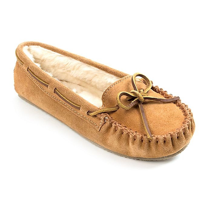 slide 1 of 3, Minnetonka Cally Size 7 Women's Slippers - Cinnamon, 1 ct