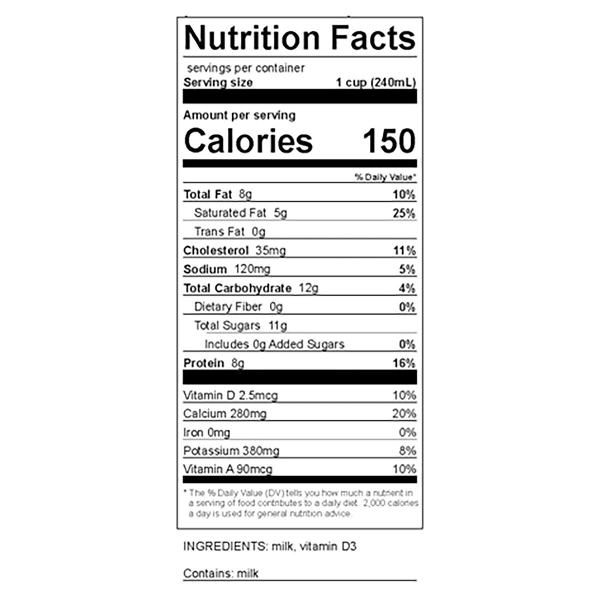 slide 2 of 2, Reiter Dairy Vitamin D Whole Milk 1 qt, 1 qt