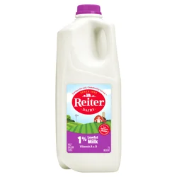 Reiter Dairy 1% Lowfat Milk 0.5 gal