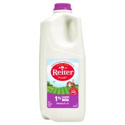 Reiter Dairy 1% Lowfat Milk 0.5 gal
