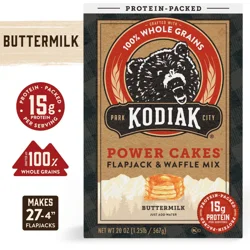 Kodiak Cakes Flapjack & Waffle Mix, Buttermilk, 20 oz