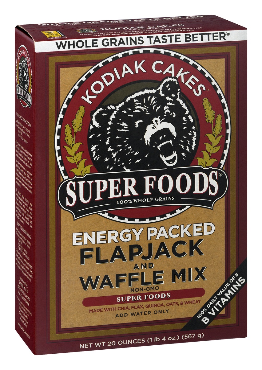 slide 2 of 9, Kodiak Cakes Super Foods Flapjack And Waffle Mix, 20 oz