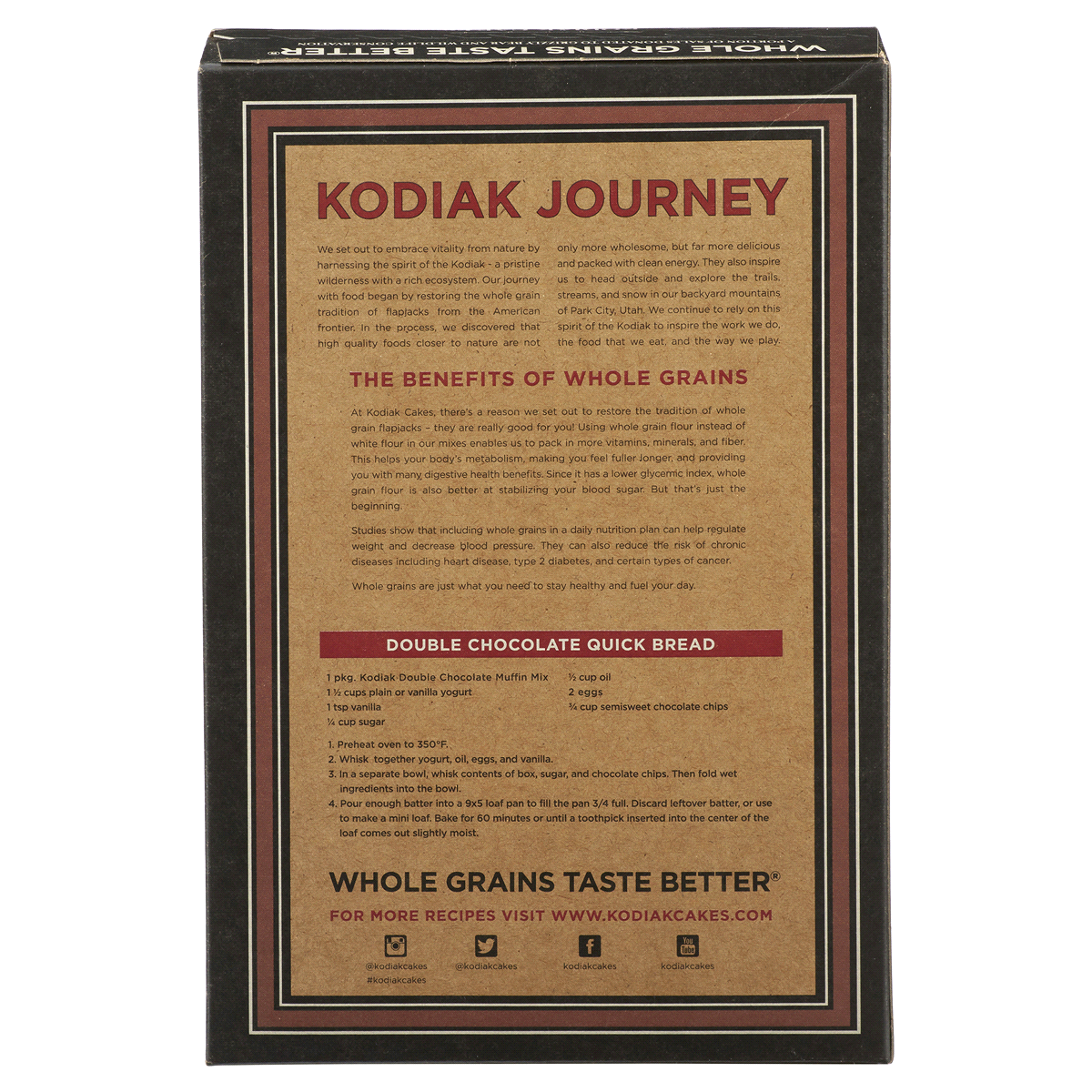 slide 2 of 3, Rudi's Kodiak Protein-Packed Muffin Mix Double Dark Chocolate - 14oz, 14 oz