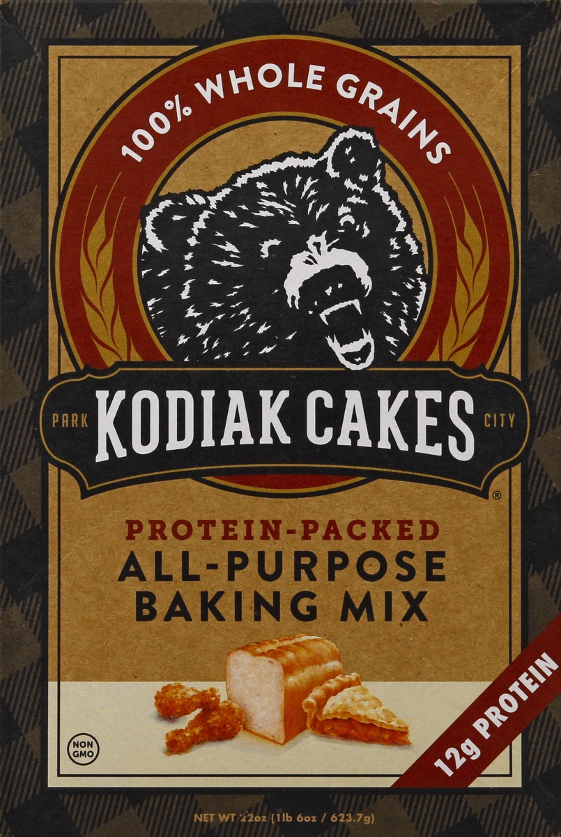 slide 4 of 4, Kodiak Cakes All-purpose Baking Mix, 22 oz