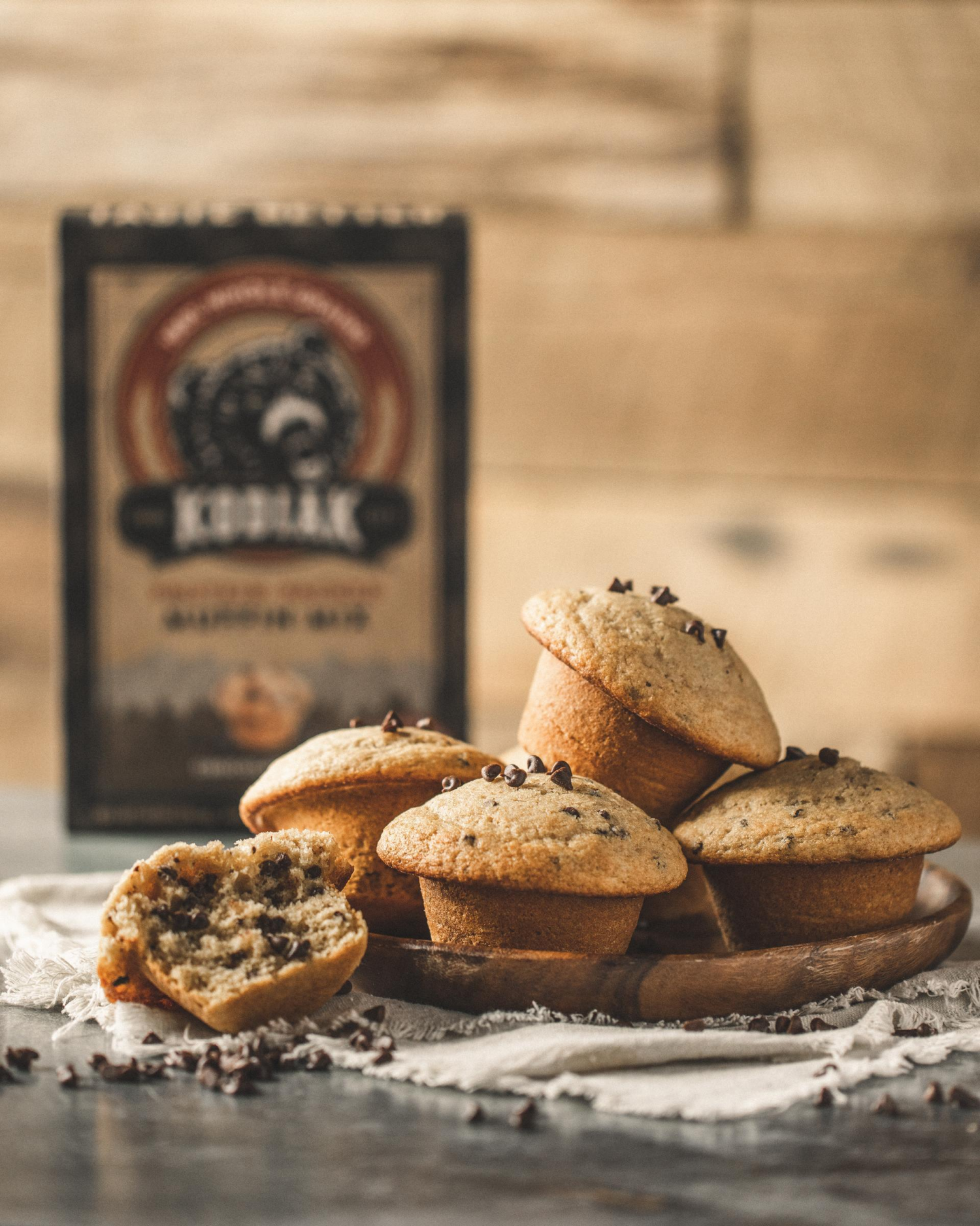 slide 3 of 3, Kodiak Cakes Muffin Mix, Chocolate Chip, 14 oz, 14 oz