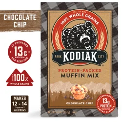 Kodiak Cakes Muffin Mix, Chocolate Chip, 14 oz