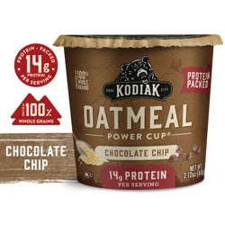 Kodiak Cakes Oatmeal Power Cup, Chocolate Chip, 2.12 oz