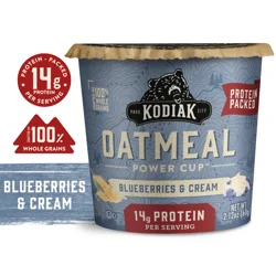 Kodiak Cakes Oatmeal Power Cup, Blueberries & Cream, 2.12 oz