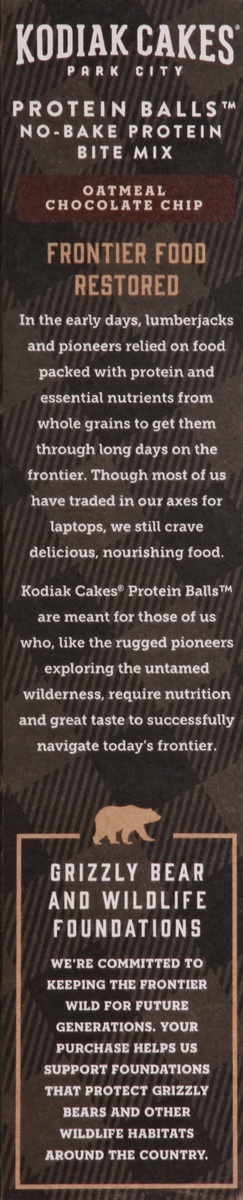 slide 3 of 10, Kodiak Cakes Protein Balls, Oatmeal Chocolate Chip, 12.7 oz, 12.7 oz