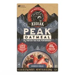 Kodiak Cakes Peakoatmeal Berries & Cream