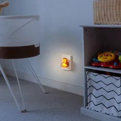 Globe Electric Brown LED Auto On/Off Night Light