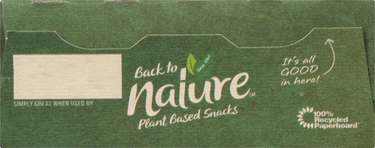 slide 6 of 10, Back to Nature Organic Garlic & Herb Stoneground Wheat Crackers, 6 oz