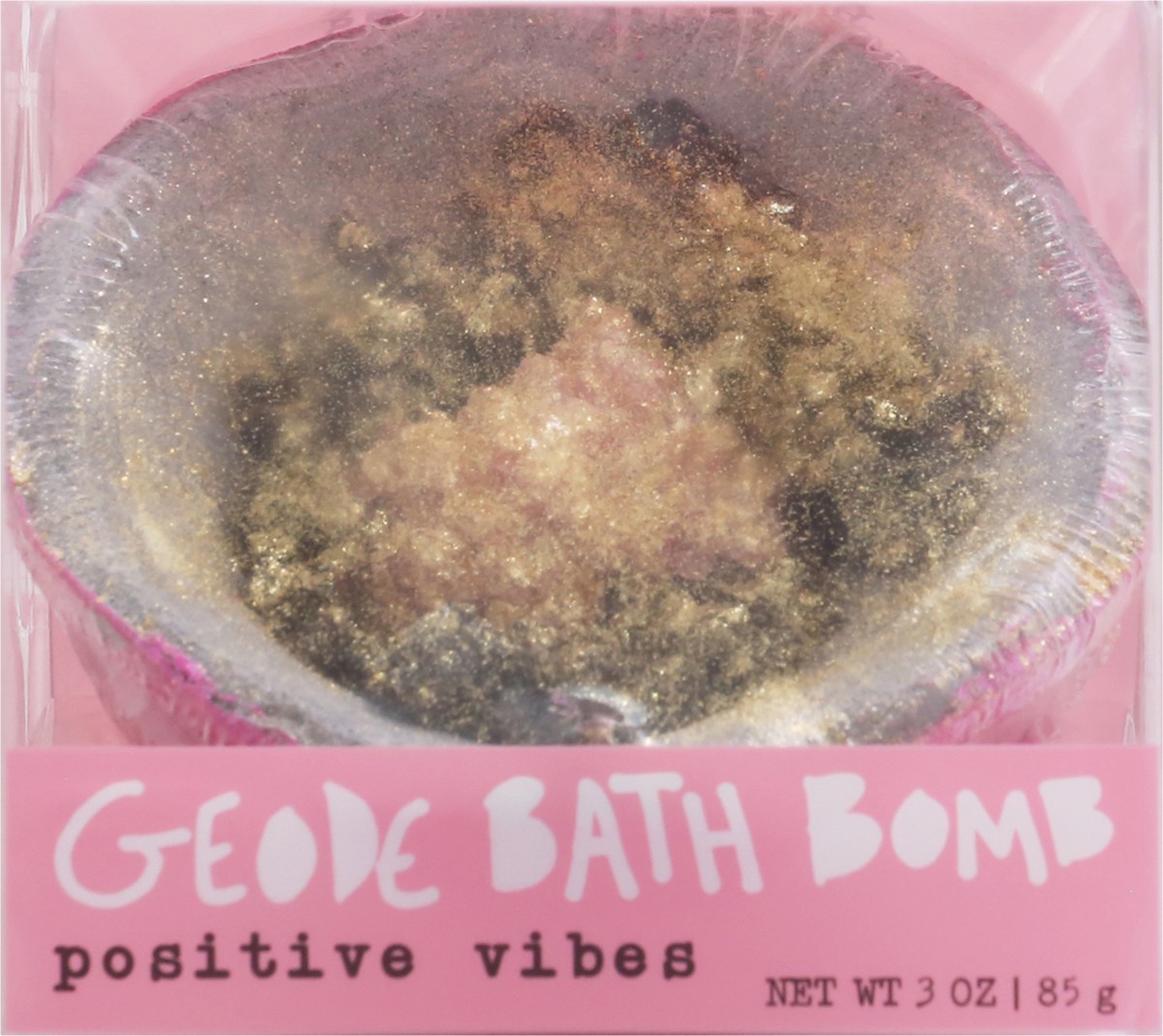 slide 6 of 9, Hallu Positive Vibes Geode Bath Bomb 3 oz, 3 oz