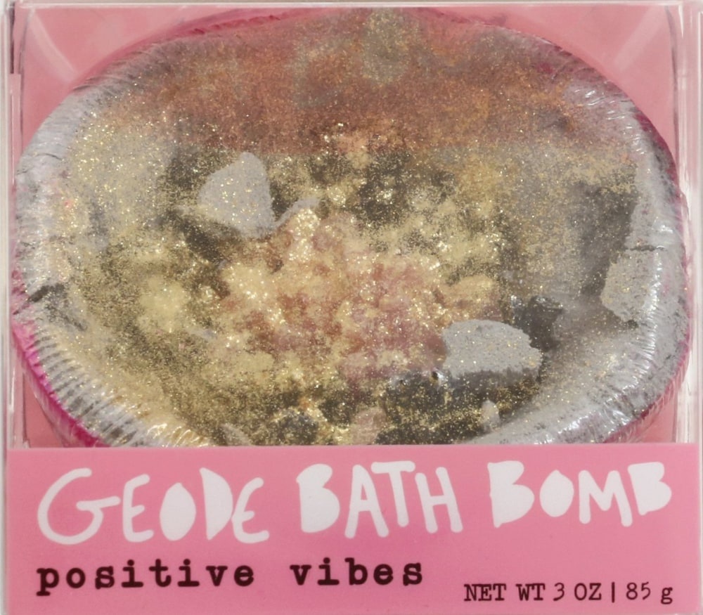 slide 1 of 8, Hallu Peyton Geode Bath Bomb, 2.9 oz